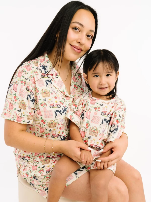 CHINEE-Custom-Design-Breathable-Eco-friendly-Family-Matching-Pajamas-Mama-and-New-Born-Matched-Pyjama