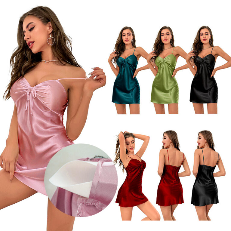 CHINEE-Custom-High-Quality-Sexy-Women-Clothing-Silk-Satin-Robes-Sleepwear-Pajamas-Dress