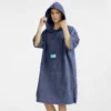 CHINEE Custom Logo High Quality Unisex Cotton Heavyweight Adults Hooded Robe Bath Towel Poncho Swimming Pool Change Beach Surf Poncho