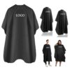 CHINEE Custom Logo Low Moq Salon Cape Hair Cutting Water Resistant Hairdresser Stylist Barbershop Long Gown Capes Shawl Men Women