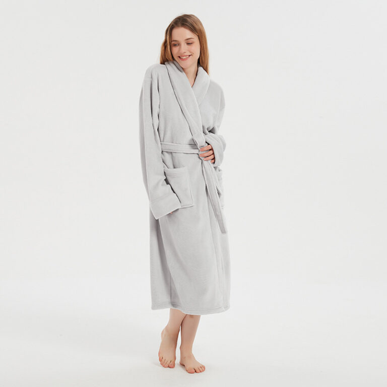 CHINEE-Custom-Logo-Luxury-Faux-Warm-Bathrobes-Quick-Dry-Thick-Coral-Fleece-Unisex-Warm-Sleepwear-Robe-Embroidery-Soft