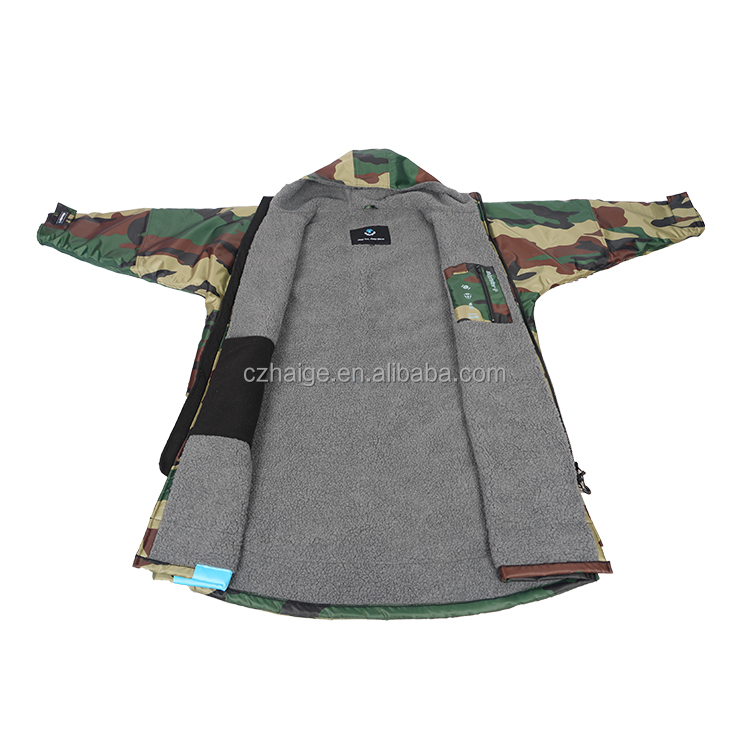 CHINEE Custom Logo Waterproof Changing Robe Dry Changing Robe Surfing Poncho Coat Adult