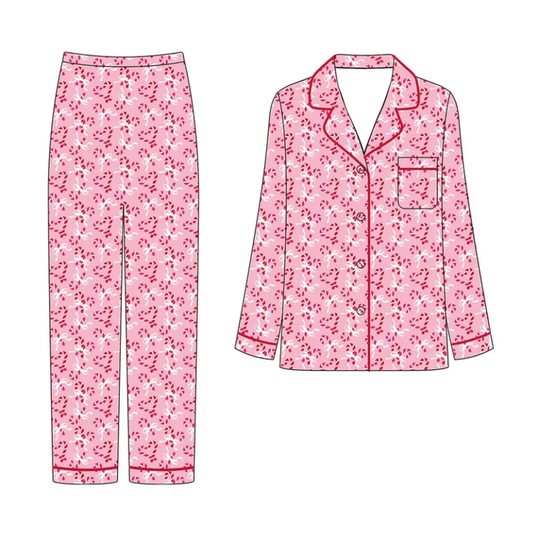 CHINEE Custom Loungewear Women Sets Pajama Set 2 Piece Cotton Women'S Sleepwear Lounge Wear Sets