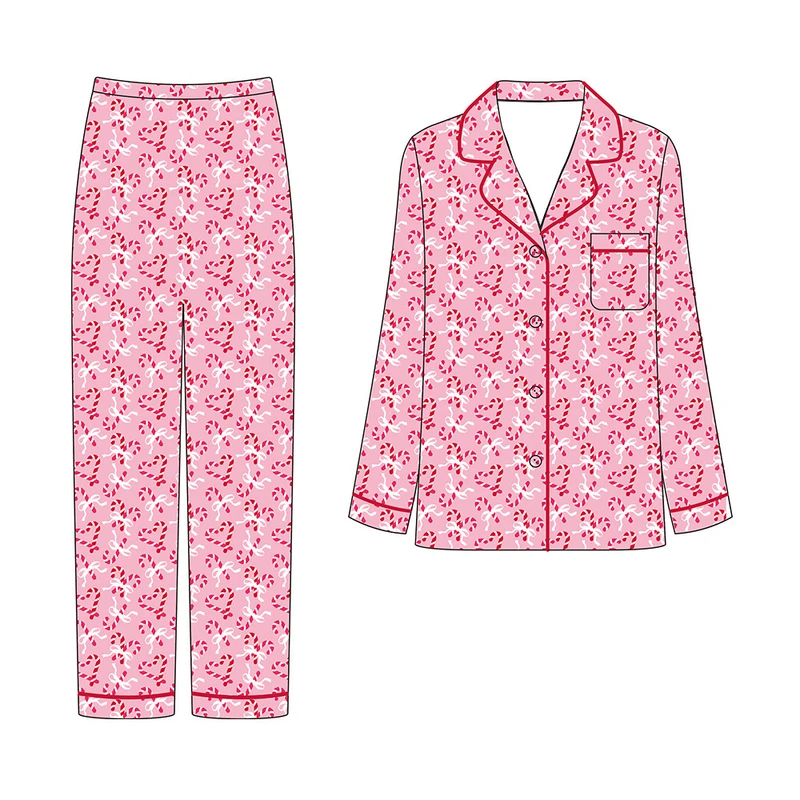 CHINEE Custom Loungewear Women Sets Pajama Set 2 Piece Cotton Women'S Sleepwear Lounge Wear Sets