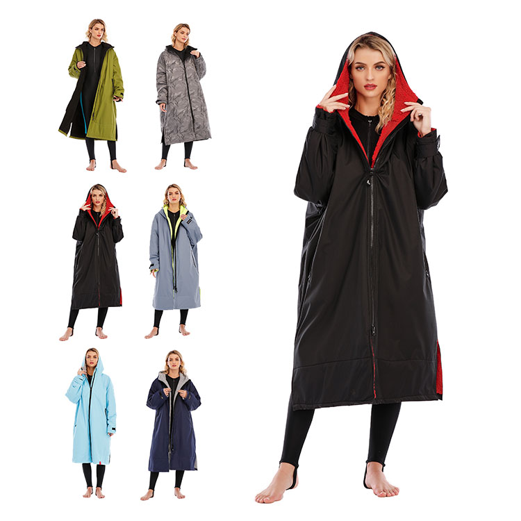 CHINEE-Custom-Men-and-Women-Long-Sleeve-Waterproof-Microfiber-Fleece-Lining-Surfing-in-Adult-Robe-Hooded-Poncho-Dry-Bath-Towel