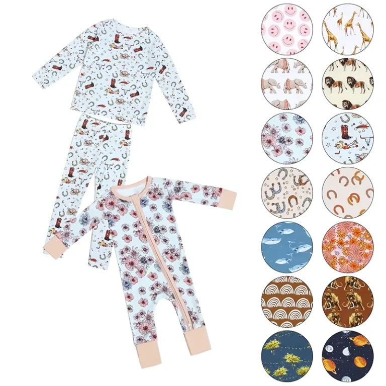 CHINEE-Custom-Pattern-Infant-Bamboo-O-neck-Baby-Romper-Long-Sleeve-Zipper-Baby-Clothes