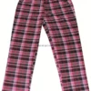 CHINEE Custom Plaid Knitted Sleep Pants Women Pajama Bottoms Sleepwear