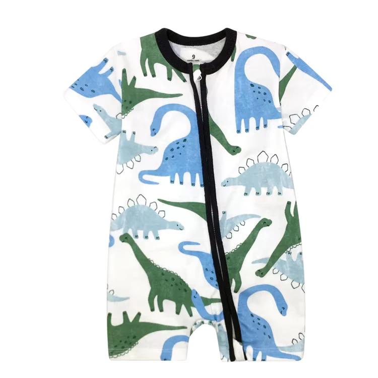 CHINEE-Custom-Print-Baby-Infant-Organic-Cotton-Pajamas-Onesie-Rompers-Clothes-Toddler-Kid-Pajamas-Sleepwear-Clothing-for-Baby