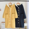 CHINEE Custom Quality Winter Fur Flannel Bath Sleeping Night Robe Custom Luxury Women Robes