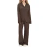 CHINEE Custom Soft 2 Piece Women's Pajamas Bamboo Viscose Sleepwear Set Breathable Loungewear with Drawstring