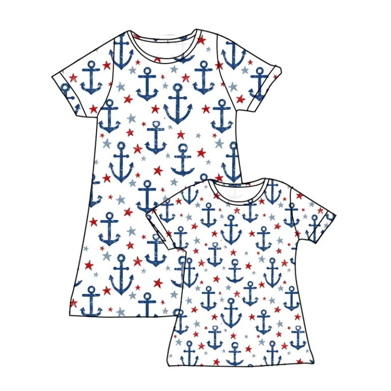 CHINEE-Custom-Soft-Milk-Silk-Fiber-Pajamas-O-Neck-Sleepwear-for-Mom-Me-Baby-Girls-Family-Matching-Outfits-From-Boutique