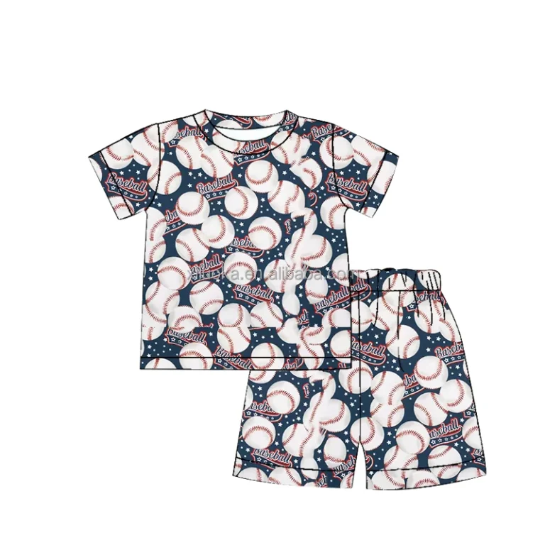 CHINEE-Custom-Soft-Short-Sleeve-Kids-Sleepwear-Baby-Boy-Pajamas