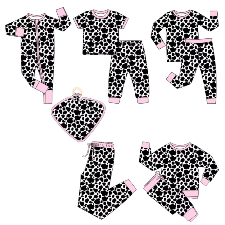 CHINEE-Custom-Stretchy-Bamboo-Baby-Zip-Romper-Bamboo-Pajamas-2-Way-Zipper-with-Western-Style-Camouflage-Design-Etc