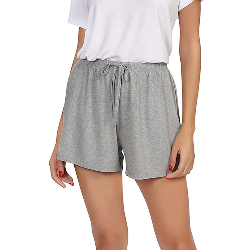 CHINEE Custom Sweat Shorts Women Bamboo Pajama Pants Shorts for Women Gym Casual Women's Shorts