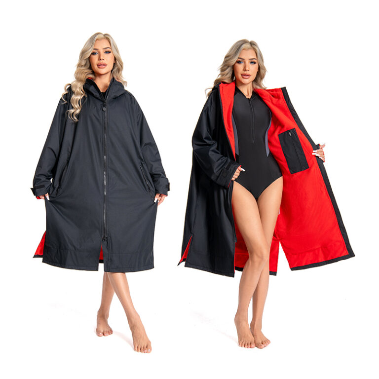CHINEE-Custom-Unisex-Surfing-Cape-Swim-Cap-Warm-Quick-Dry-Bathrobe-Jacket-Windproof-Waterproof-Swimming-Changing-Robe