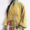 CHINEE Custom Vintage Kantha Kimono Robe Women s Parka Style Kaftan Stylish Boho Dress