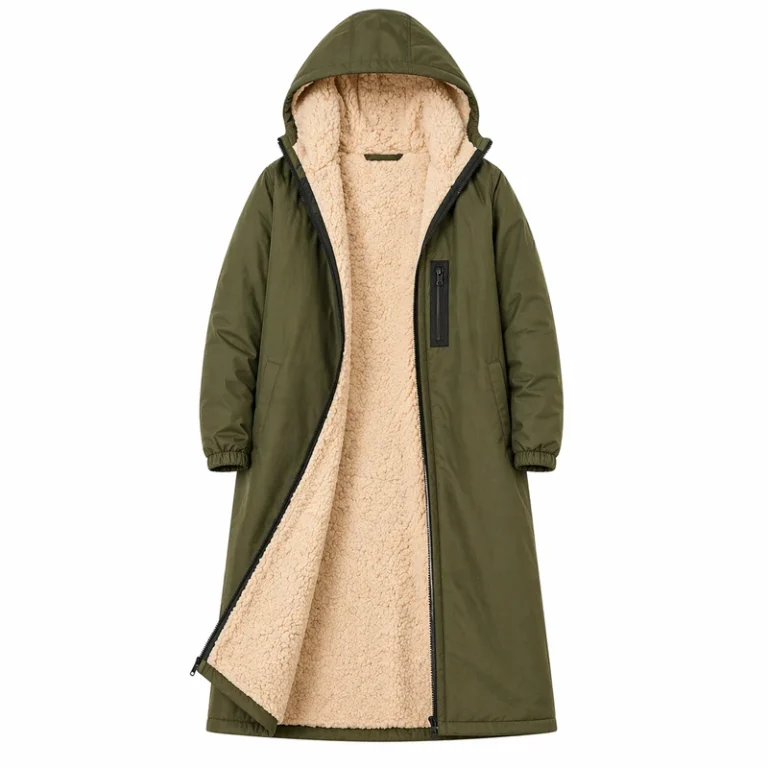 CHINEE-Custom-Waterproof-Nylon-Outdoor-Riding-Dry-Robe-Sherpa-Fleece-Changing-Coat-Quick-Dry-Anti-Fog-Portable-OEM-Supplier