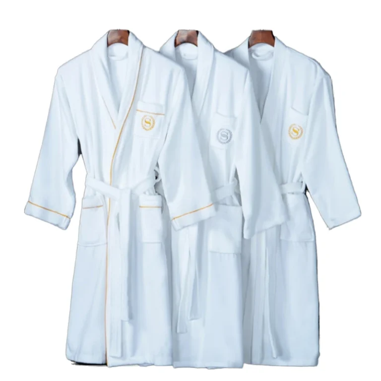 CHINEE-Customizable-Personalized-Bathrobe-Cotton-Gauze-Fluffy-Dressing-Gown-For-Men-Women-Hotel-Spa-Luxury-Robe-With-Logo