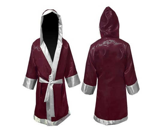 CHINEE Customized Boxing Robe Gold Latest Design Men Hood Emulsion Material Breathable Comfortable Soft All Seasons Custom