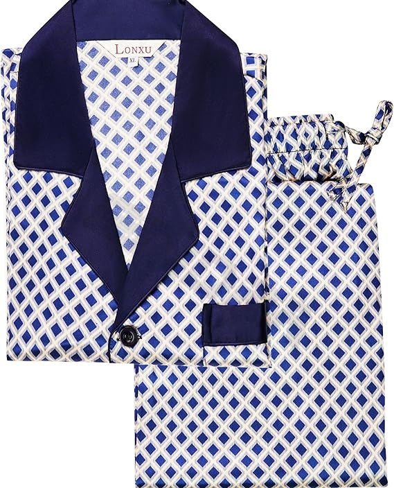 CHINEE Customized Mens Sleepwear Fashionable Pajamas for Women Set Long Pants Pajamas Men's
