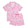 CHINEE Customized Pattern High Quality Womens Pajamas Bamboo or Cotton Fabric Womens Sleepwear Set