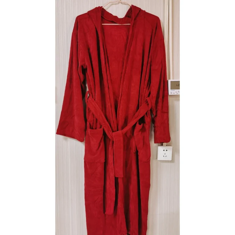 CHINEE-Customized-Soft-and-Non-Shedding-Thick-Quick-Drying-Couples-Home-Coral-Fleece-Bathrobe