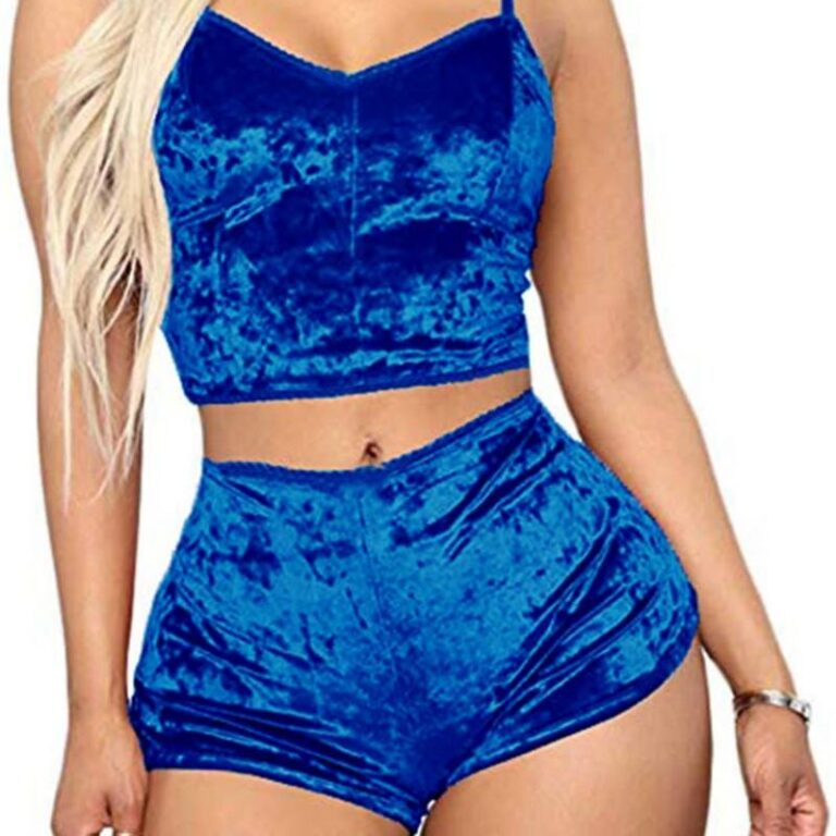 CHINEE-Customized-Summer-Womens-Intimates-V-Neck-Hand-Embroidery-Sexy-Two-Piece-Set-Camisole-Shorts-Nightgown-Loungewear-Breathable-1