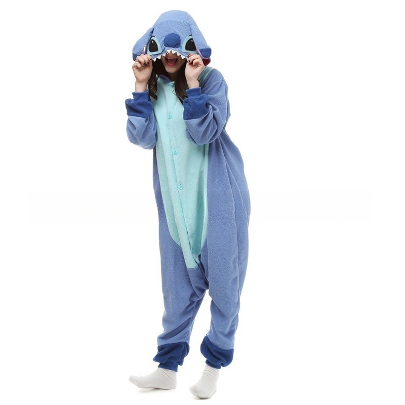 CHINEE Factory Custom Cartoon Onesie Sleepwear Oversized Flannel Pajama Sleep Bag Onesie Party Costume
