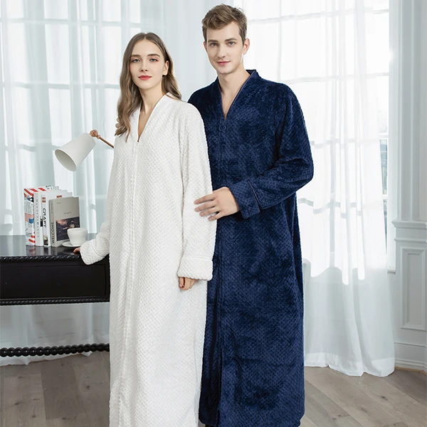 CHINEE-Factory-Custom-Logo-Luxury-Faux-Warm-Bathrobes-Quick-Dry-Thick-Coral-Fleece-Unisex-Warm-Sleepwear-Robe-Embroidery-Soft-1