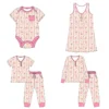 CHINEE Factory in Stock Women Skin Friendly Viscose Bamboo Women Lounge Wear Luxury Pajama Setsnight Dresses for Woman