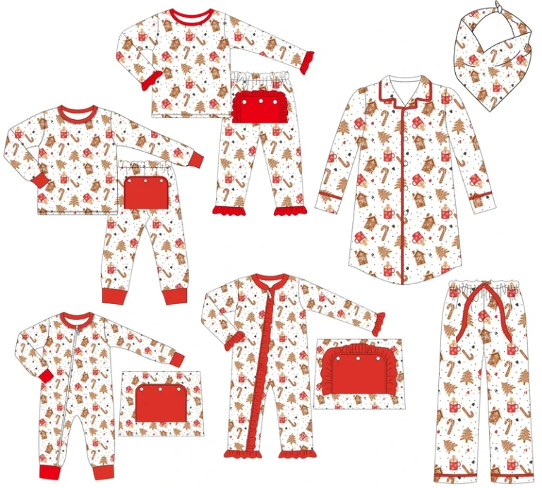 CHINEE-Family-Christmas-Pajamas-Matching-Sets-PJs-Sleepwear-Christmas-Santa-Printed-Cotton-Outfits-Kids-Christmas-Pajama-Set-1