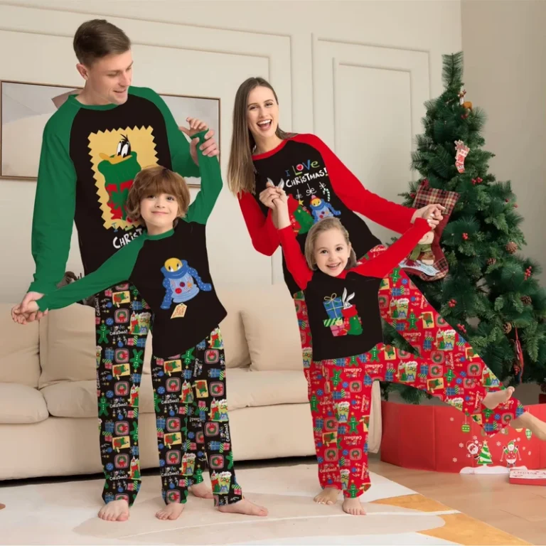 CHINEE-Family-Christmas-Pajamas-Red-Set-Pijamas-for-Mom-Dad-Kid-Matching-Xmas-PJs-for-Boys-and-Girls