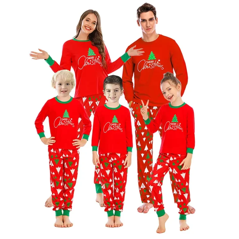 CHINEE-Family-Christmas-Pajamas-Set-Fashion-Print-Father-Mother-Kids-Dog-Family-Matching-Clothes-Outfits-Family-Sleepwear