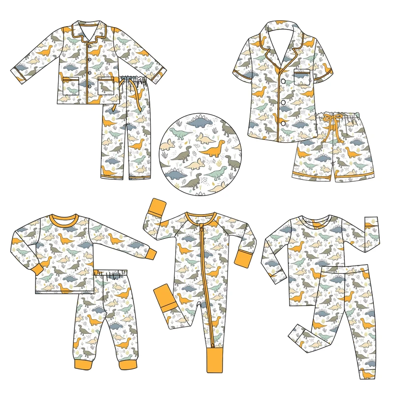 CHINEE Family Customized Couple Pajamas Set Long Sleeve Tops Shorts Set Family Matching Pajamas Set 5Xl 6XL Pjs