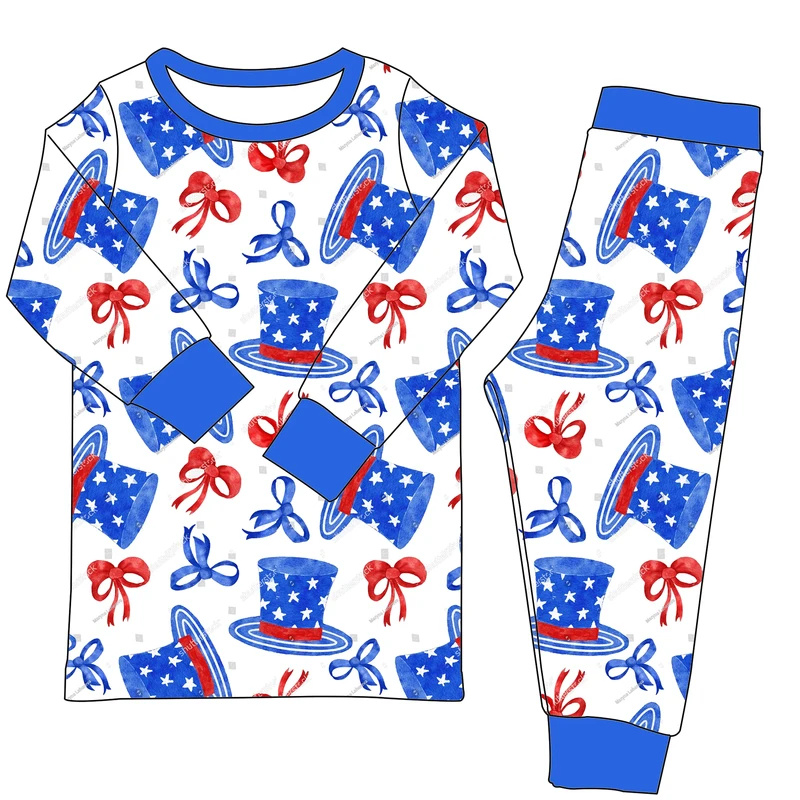 CHINEE Fashion Baby Pajamas Set Long Sleeve Toddler Sleepwear Breathable Infant Night Clothes Soft Kids Home Outfit