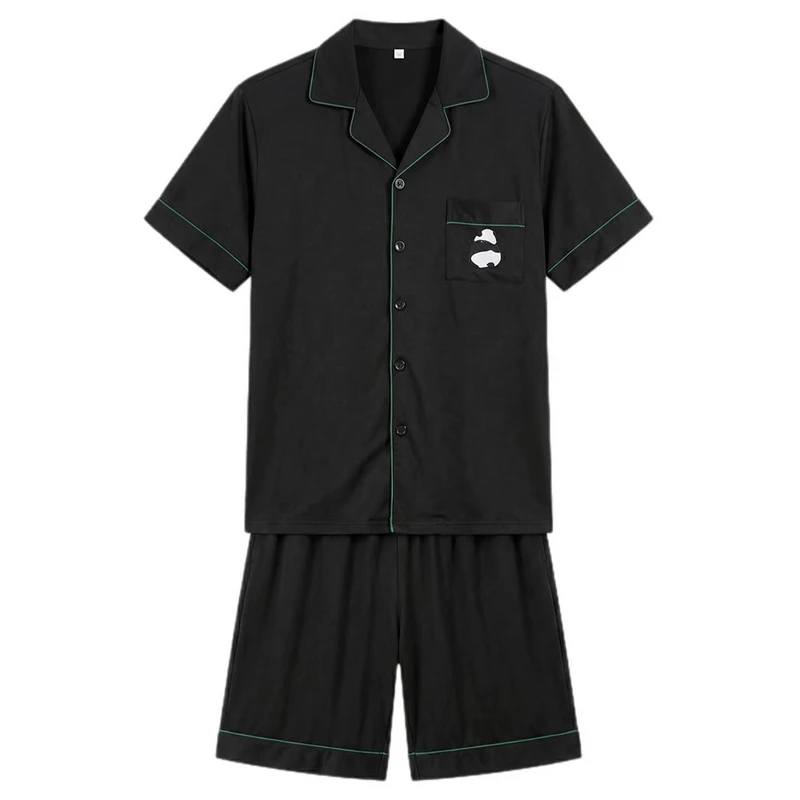 CHINEE Fashionable New Sleepwear Summer Comfortable Home Wear Men's Pajama Short Set