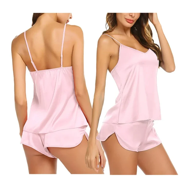 CHINEE-Female-Adult-Ice-Silk-Camisole-2-Piece-Cami-and-Shorts-Sleepwear-Satin-Two-Piece-Women-Pajamas-Set