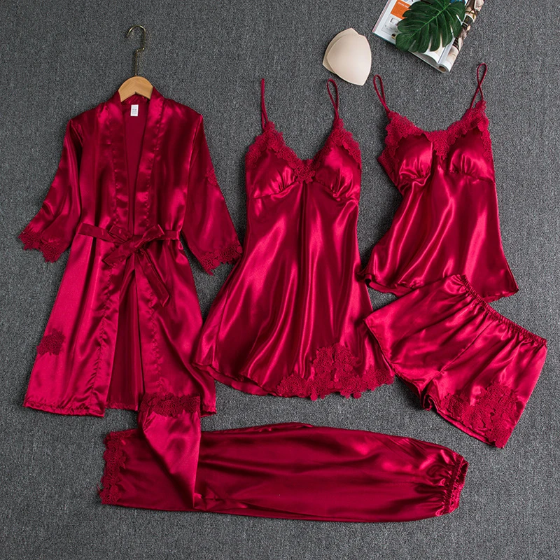 CHINEE Girls Sexy Nightdress Sleepwear Elastic Waist Pajamas Sexy Women's Nightdress Women Sexy Nightdress