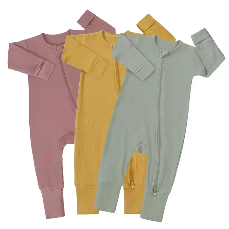 CHINEE-HUOYOUNG-Custom-Newborn-Baby-Romper-Set-Kids-Jumpsuit-Zip-Pajamas-Suit-Soft-Sleepwear-Baby-Girls-Cotton-Romper-for-Baby