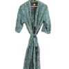 CHINEE Handmade Long Silk Kimono Personalized Women Wedding Bride Bridesmaid Robes Soft Nightwear Dress Summer Autumn