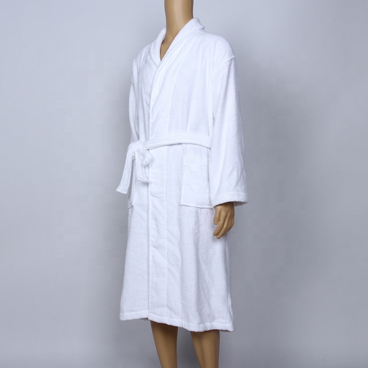 CHINEE High Quality 100% Cotton Terry Knit Bathrobe Set Garment Dyed Unisex Luxury Robes Bulk