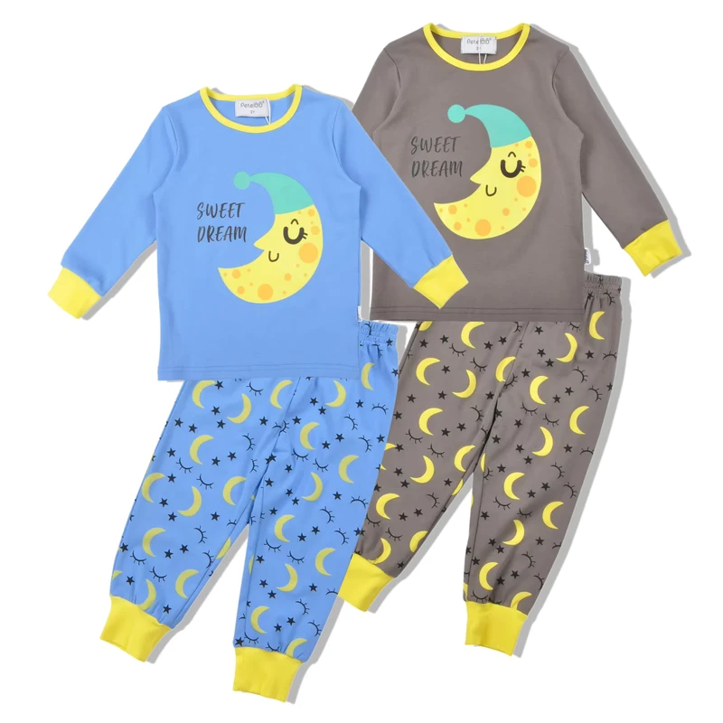 CHINEE High Quality Custom Baby Boy Pajamas Cotton Children Pajamas Sleepwear Sets Christmas Kids Pajama Set