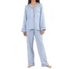 CHINEE High Quality Custom Women's Woven Cotton Elegant 2 Piece Pajama Set Breathable Soft Nightgowns Custom Design