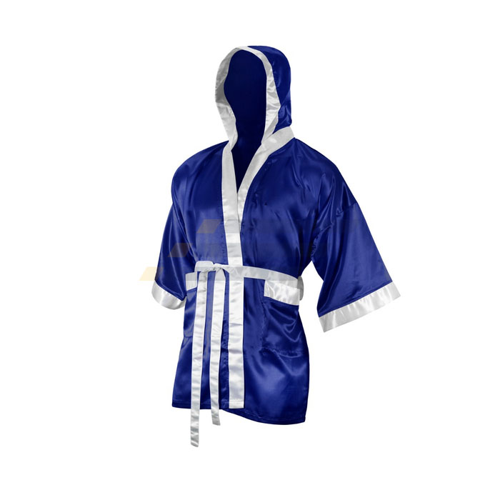 CHINEE High Quality Embroidered Boxing Robe with Hood Breathable Comfortable Custom Logo Price Rate Price Customization