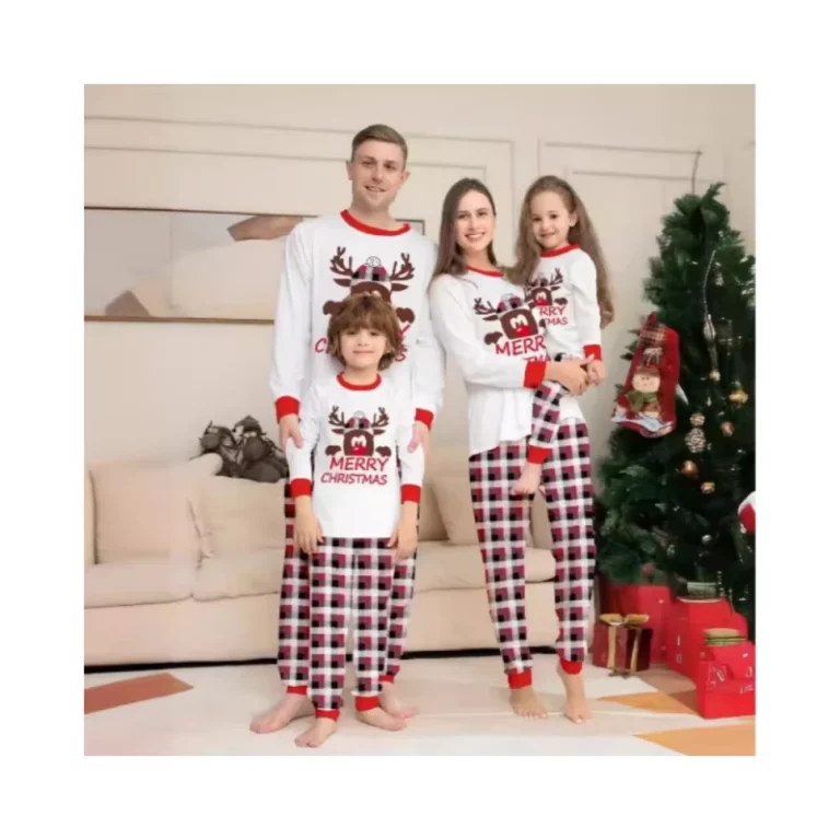 CHINEE-High-Quality-European-and-American-Family-Matching-Christmas-Outfit-Spring-and-Autumn-Parent-Kid-Clothing-and-Pajama