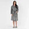 CHINEE High Quality Jacquard Solid Flannel Fleece Winter Bathrobe For Adults Super Soft Elegant Plus Size Sleepwear For Women Factory