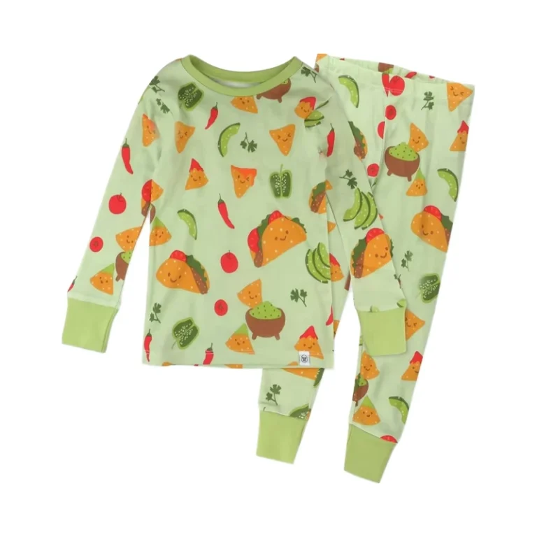 CHINEE-HonestBaby-Autumn-Cartoon-Printed-Breathable-2-Piece-Knitted-100-Organic-Cotton-Pajamas-Sleepwear-Baby-Toddler-Kids-Boy