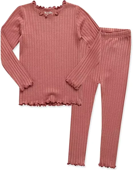 CHINEE Hongbo Baby Boys Girls Pajama Set Kids Toddler Snug Fit Basic Cotton Sleepwear Pjs for Daily