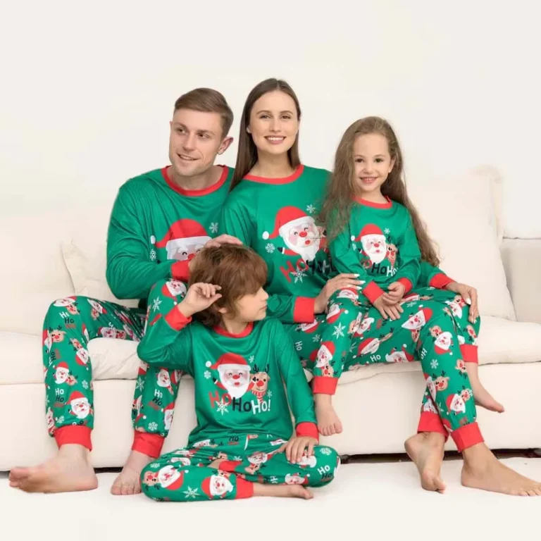 CHINEE-Hongbo-Household-Matching-Pyjamas-Sleepwear-Soft-Family-Matching-Outfits-Oem-Printed-Christmas-Pajamas-Family-Set