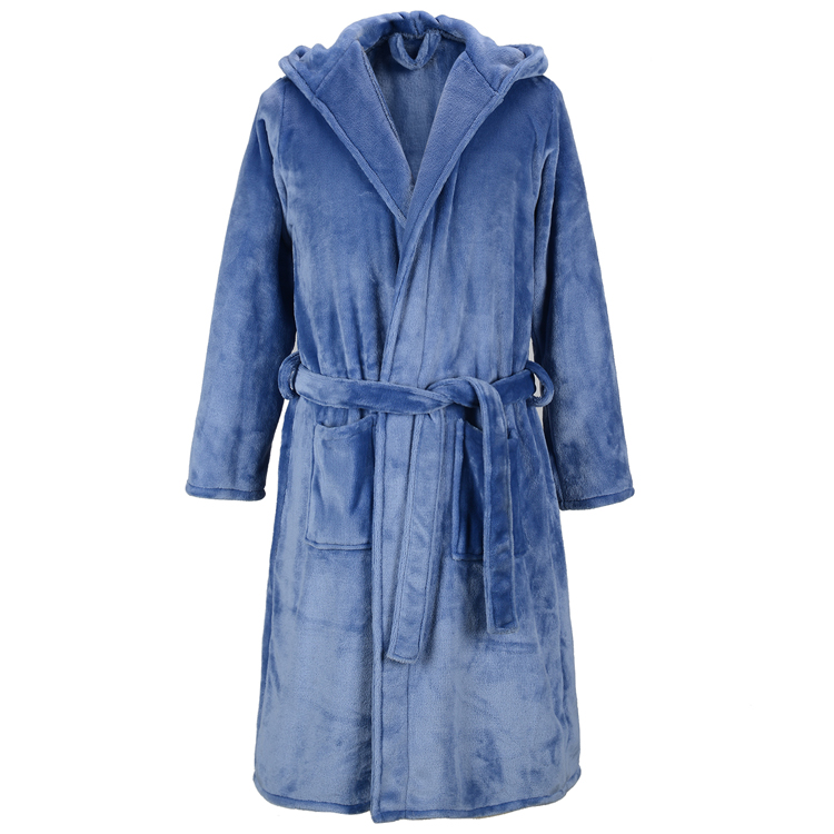 CHINEE Hooded Terry Cloth Robes Womens Bathrobe Fleece Bathrobe Robe Men's Sleepwear Microfiber Hotel Bathrobe with Hood